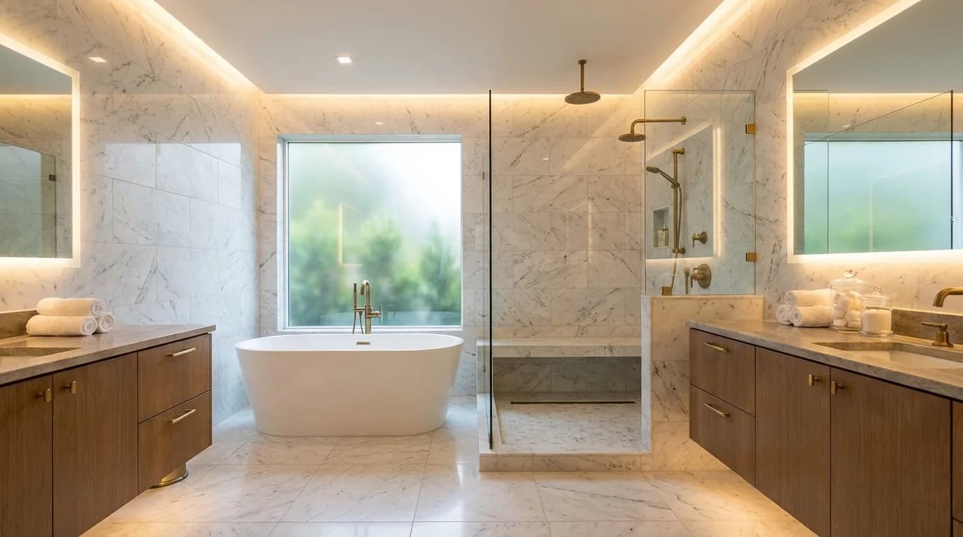 Интерьер ванной